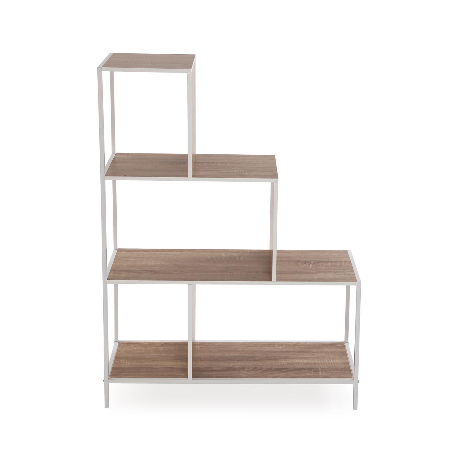 22710041 -- 000 (15985) SCAFFALE A GRADINI 3 RIPIANI BIANCO
80 x 30 h 112.4 cm. - immagine 1
